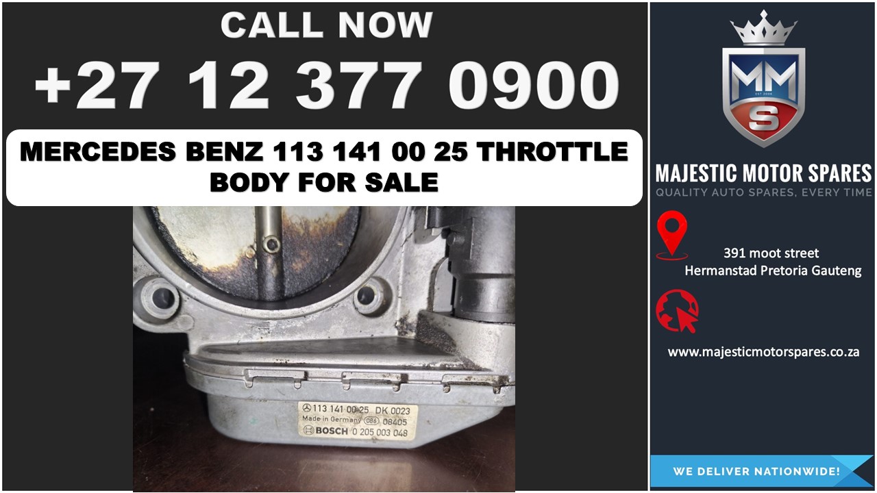 Mercedes Benz M113 5.4L Throttle Body for Sale - - Private Seller