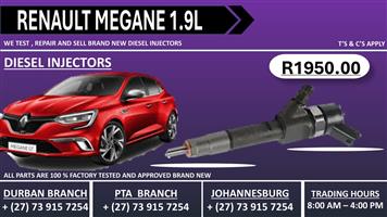 Renault Megane 1.9L Diesel Injectors 