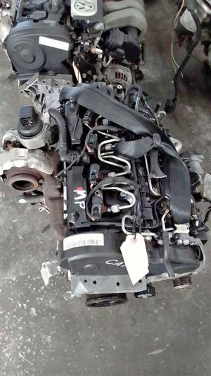 VW CAY 1.6L TDI COMPLETE ENGINE FOR SALE