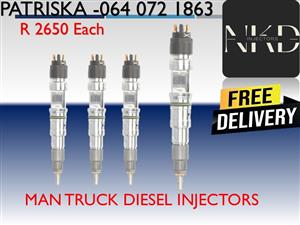 MAN TRUCK DIESEL INJECTORS FOR SALE