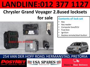 Chrysler Grand Voyager 2.8 LX used lockset for sale