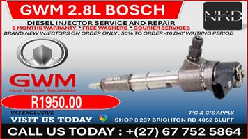 Gwm 2.8L Diesel Injectors on Recondition