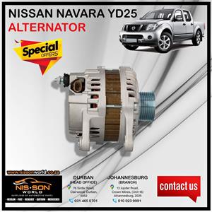 NISSAN NAVARA YD25 ALTERNATOR