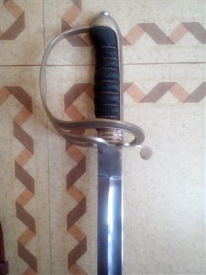 S.A.P.S Sabre sword collectors item,never been used brilliant condition stainles