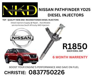 NISSAN PATHFINDER YD25 DIESEL INJECTORS FOR SALE