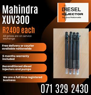 MAHINDRA XUV300 INJECTORS FOR SALE WITH WARRANTY INCLUDED 