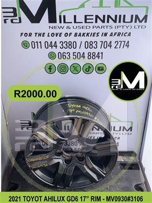 Rim 17" - Toyota Hilux GD6