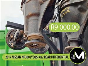 2017 NISSAN NP300 (YD25) 4x2 REAR DIFFERENTIAL