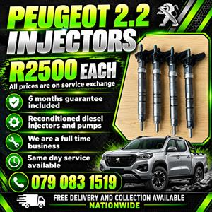 PEUGEOT 2.2 INJECTORS FOR SALE 