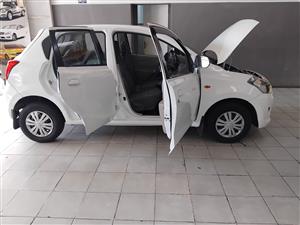 2015 DATSUN GO 1.0 MANUAL PETROL  WHITE COLOUR  PRICE  In mint 