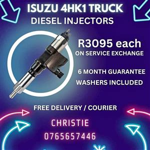Isuzu 4HK1 Diesel Injectors for sale
