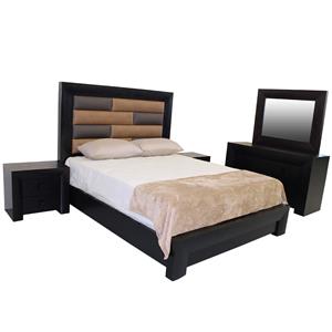 BEDROOM SUITE ROWLAND 5 PIECE BRAND NEW FOR ONLY R19499!!!