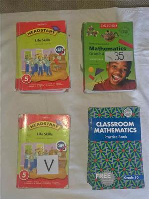 Educational and workbooks grade school