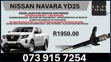 Nissan Navara yd25 Diesel Injectors 