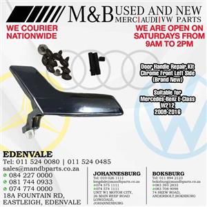 Door Handle Repair Kit Chrome Front Left Side (Brand New)  Suitable for Mercedes-Benz E-Class W212