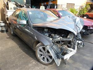 We are dismantling this Mercedes C180 CGI W204 Manual/Petrol 