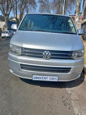 2012 VW KOMBI BUS 2.0 TDI ENGINE DIESEL, MANUAL, SILVER COLOR, MILEAGE