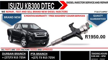 Isuzu KB300 DTEC Diesel Injectors 