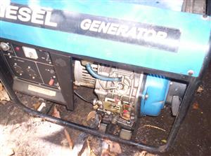 5,7 kva diesel generator