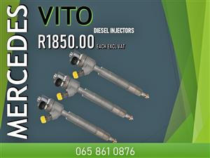 VITO DIESEL INJECTOR FOR SALE OR SAME DAY RECON