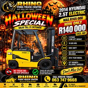 Hyundai 2.5Ton 25B-9 - 2014
