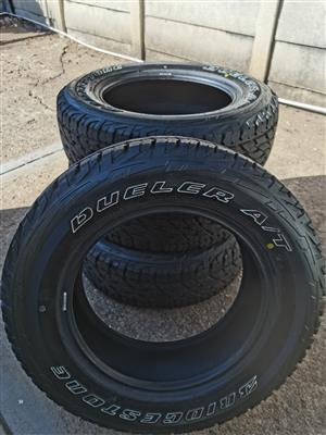 Bridgestone Dueler A/T tyres 235/65/17