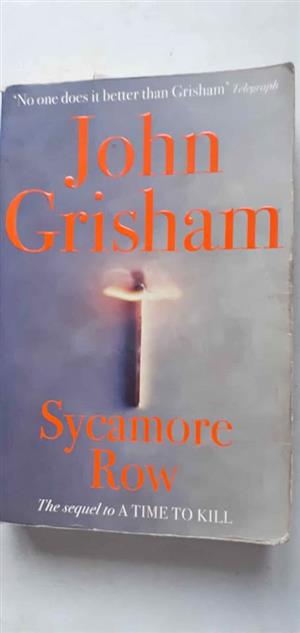 Sycamore Row The firm The pelican brief - John Grisham