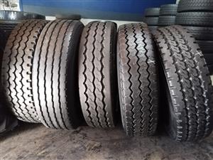 GOOD QUALITY SECOND HAND TRUCK AND TRAILER TYRES: 0745134568/0100238301