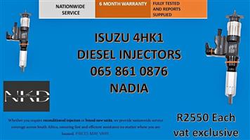 ISUZU 4HK1 DIESEL INJECTORS FOR SALE