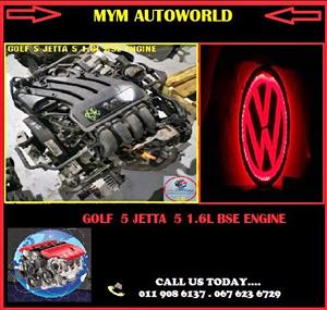 GOLF 5 JETTA 5  1.6L BSE ENGINE