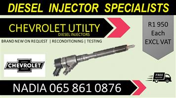 CHEVROLET UTILITY DIESEL INJECTORS FOR SALE OR TO RECON
