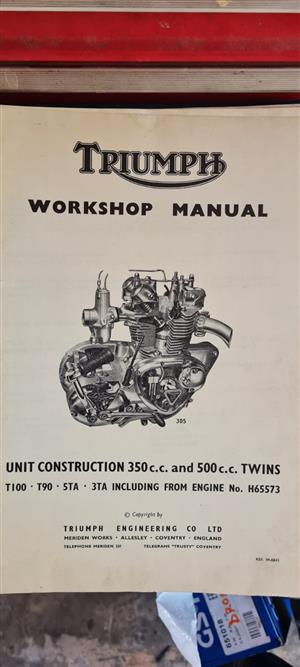 Truimp workshop manual