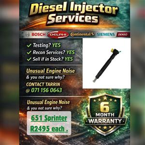 Testing , recon services & sell on exhange 