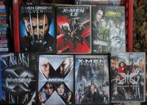 X Men DVD’s x 7