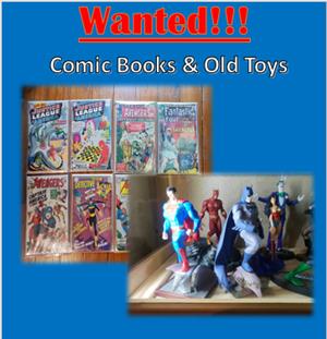 Cash For Your Comics and Old Toys