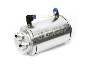 Oil Catch Can - Rounded with Lid (silver)