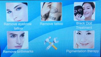 Permanent makeup and tattoo removal