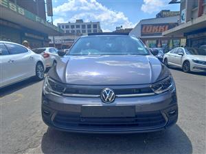 2023 VW POLO 9 1.0TSI, AUTOMATIC TRANSMISSION, BLUE COLOUR, MILEAGE  SUNROOF