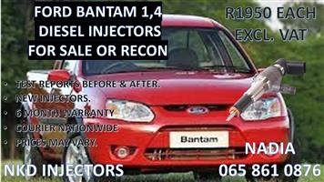 DIESEL INJECTORS FOR SALE FOR FOR BANTAM 1.4 - RECON OR NEW