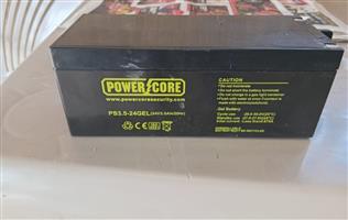 Garage motor battery