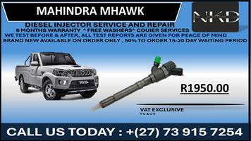 Mahindra Mhawk Diesel Injectors 