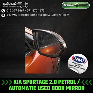  2012 KIA SPORTAGE DOOR MIRROR (USED) – FOR SALE 