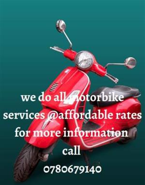 Motorbike Services, spares 
