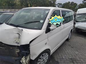 Vw Transporter TDI accident damaged
