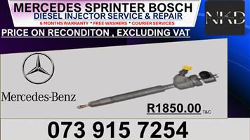 Mercedes Sprinter Bosch Diesel Injectors 