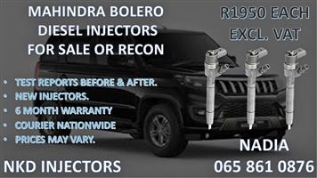 MAHINDRA BOLERO DIESEL INJECTORS FOR SALE. REBUILT AND TESTED