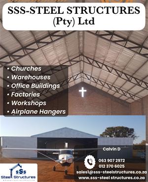 Church - Warehouse - School Steel Structures!