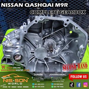NISSAN QASHQAI M9R COMPLETE GEARBOX
