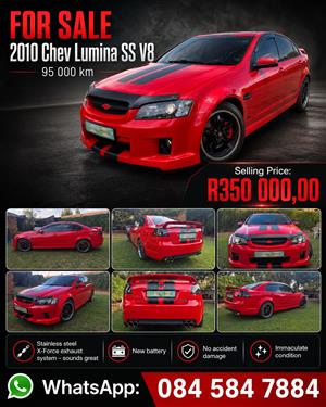 2010 Chev Lumina SS V8 auto 95000km