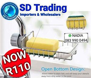 Stainless Steel Faucet Shelf